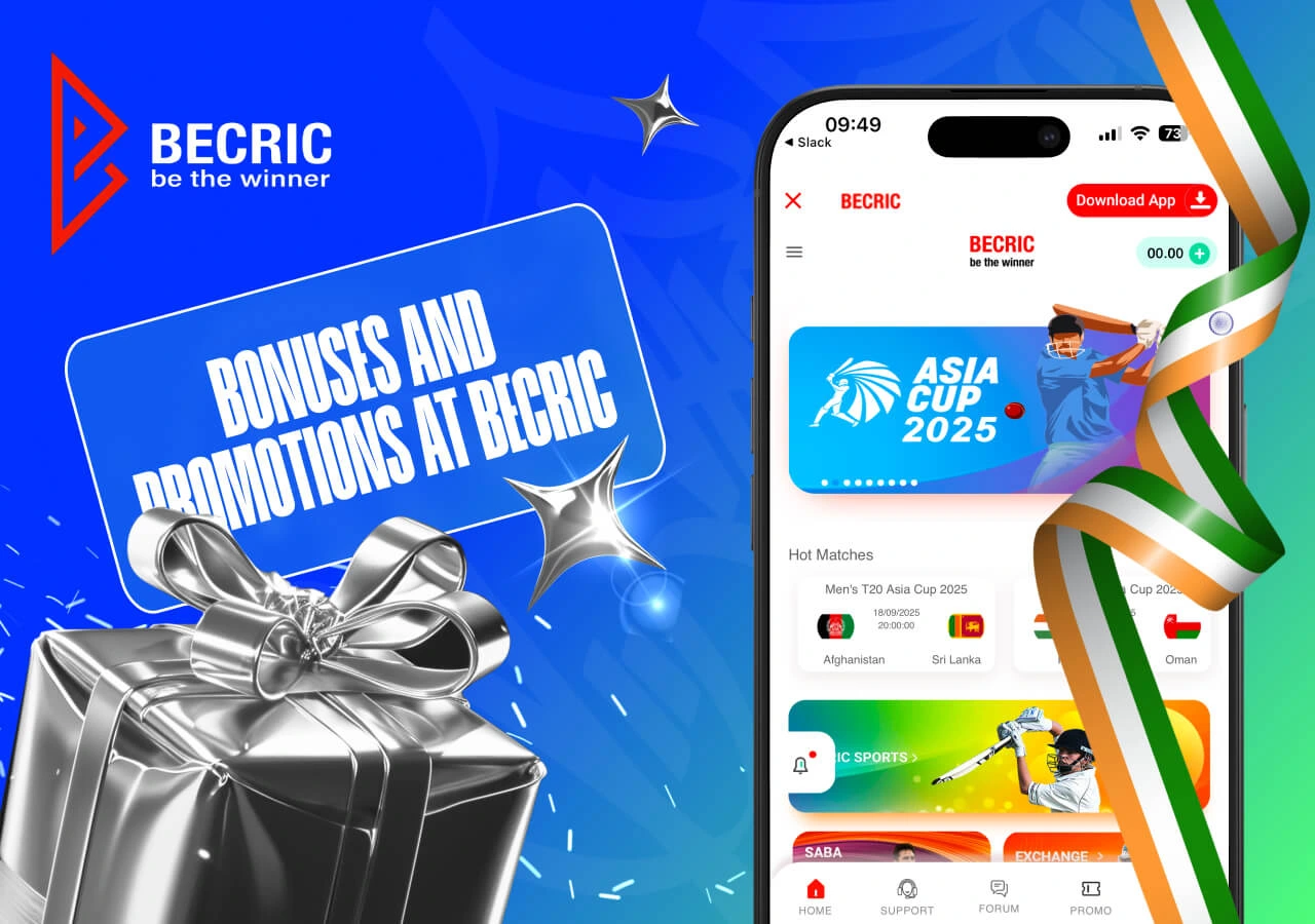 BeCric Bonuses and promotions BeCric Bonuses and promotions
